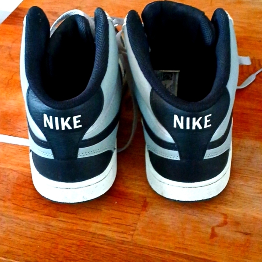 Nike AIRFORCEMen's Black and Gray High-Top Sneakers - Picture 3 of 3